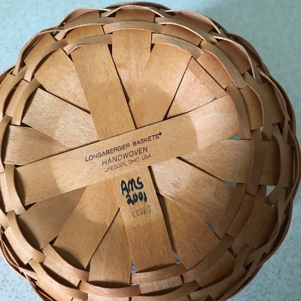 ‼️SOLD‼️ Longaberger Button & Cracker basket lot - Picture 5 of 15